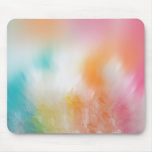 Modern Colourful Abstract Art Elegant Template Mouse Pad (Front)