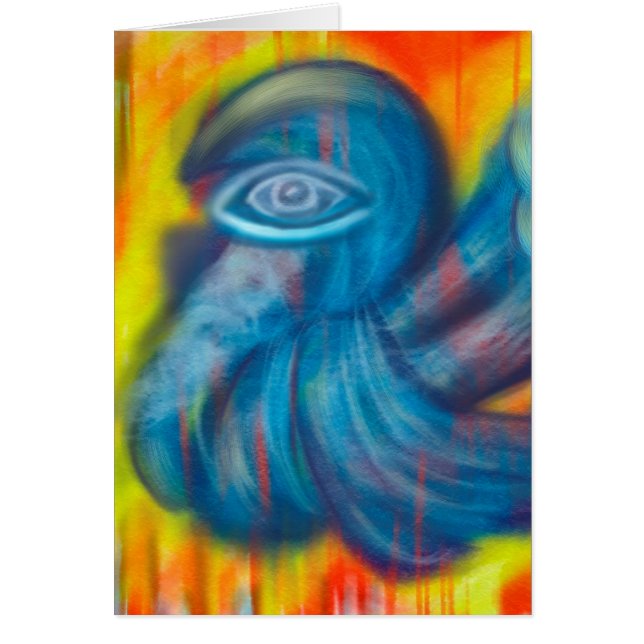 Modern Colourful Abstract Artwork (Front)