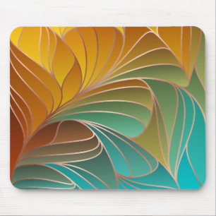 modern,colourful,art nouveau,art deco,pattern,abst mouse pad