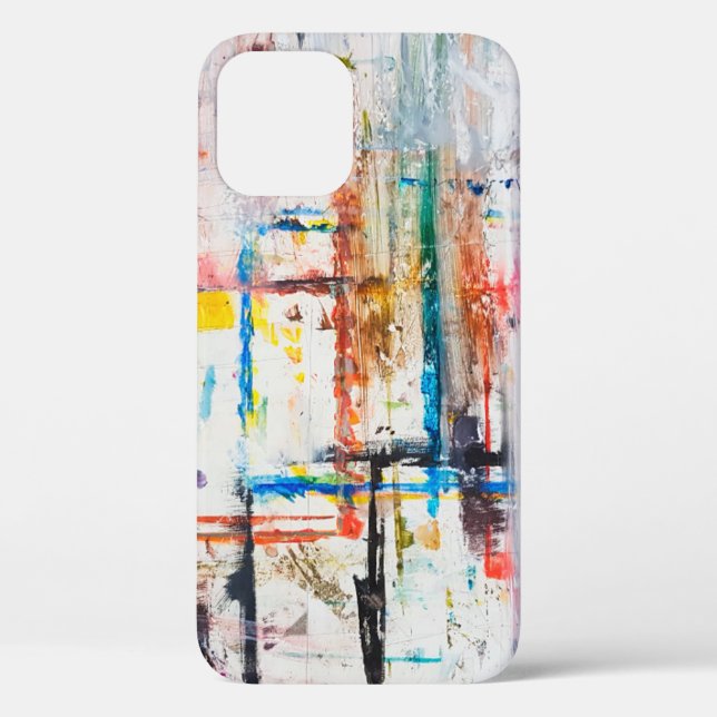 Modern colourful background.art,contemporary,moder Case-Mate iPhone case (Back)