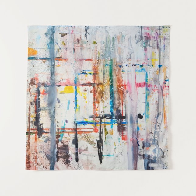 Modern colourful background.art,contemporary,moder tapestry (Front)