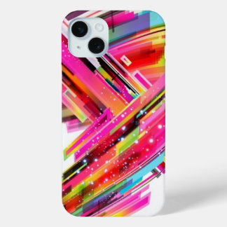Modern Colourful iPhone 15 Mini Case