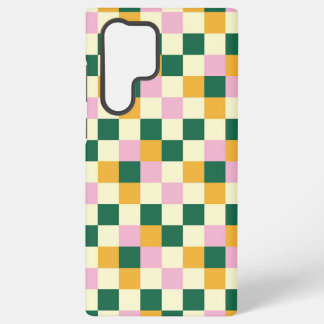 Modern Colourful Chequerboard Samsung Galaxy Case