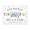 Modern Colourful Christmas Save the Date