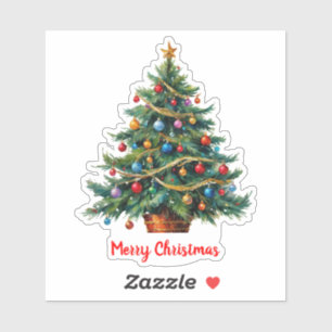 Modern Colourful Christmas Tree