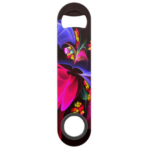 Modern Colourful Floral Abstract Art Pattern #06