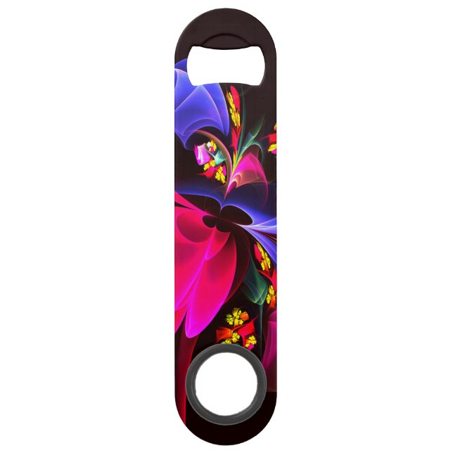 Modern Colourful Floral Abstract Art Pattern #06 (Front)