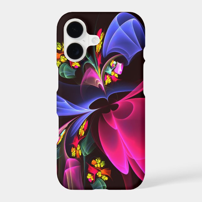 Modern Colourful Floral Abstract Art Pattern #06 (Back)