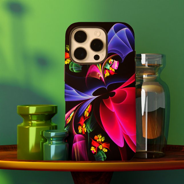 Modern Colourful Floral Abstract Art Pattern #06 Case-Mate iPhone Case (Modern Colorful Floral Abstract Art Pattern #06 Case-Mate iPhone Case)