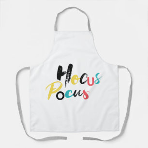 Modern, colourful, fun, cool, trendy Hocus Pocus Apron