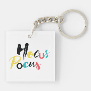 Modern, colourful, fun, cool, trendy Hocus Pocus Key Ring