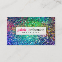 Modern Colourful Glitter & Sparkles