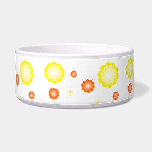 Modern colourful gradient Daisy flower pattern gir