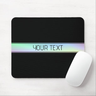 Modern Colourful Gradient & Editable Text Mouse Pad