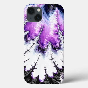 Modern Colourful Gradient Fractal iPhone 13 Case