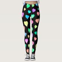 Modern Colourful Heart Pattern