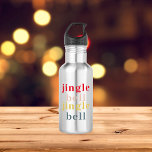 Modern Colourful Jingle Bell Jingle Bell 532 Ml Water Bottle<br><div class="desc">Introducing our Modern Colourful Jingle Bell Jingle Bell product,  exclusively available on Zazzle! 
Make your holidays extra special with these joyful and stylish jingle bells from Zazzle. Order now and get ready to ring in the season with a splash of colour and a whole lot of fun!</div>