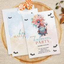 Modern Colourful Pastel Blue Wizard Halloween Part