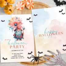 Modern Colourful Pastel Blue Wizard Halloween Part