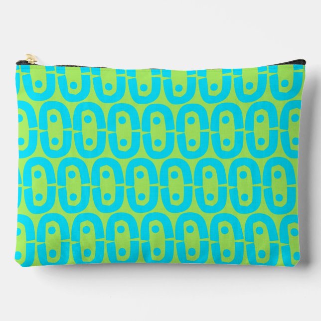 modern colourful pattern accessory pouch (Front)