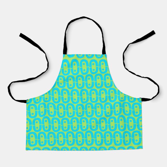 modern colourful pattern apron (Front)