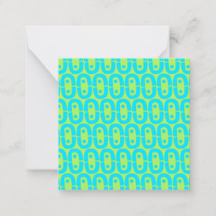 modern colourful pattern card