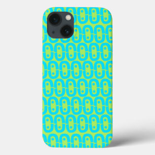 modern colourful pattern iPhone 13 case