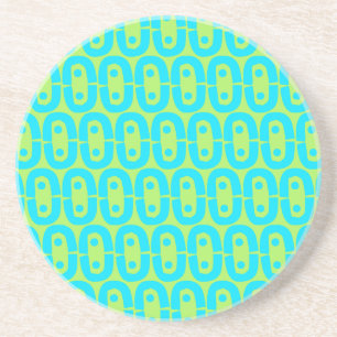 modern colourful pattern coaster