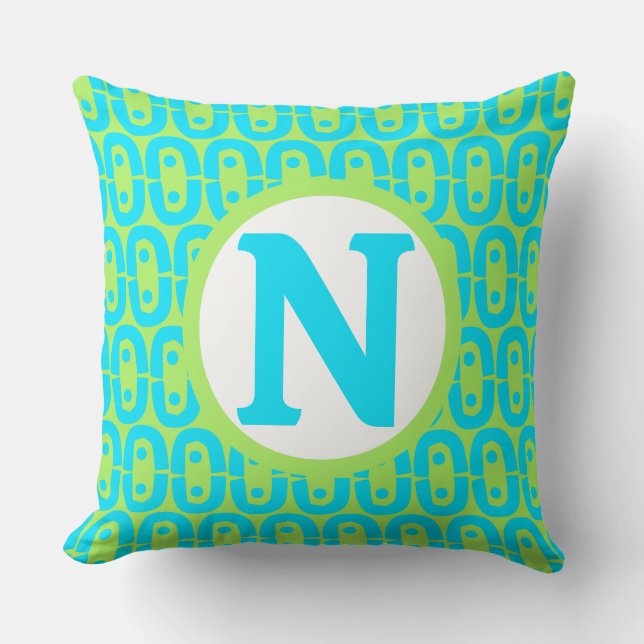 modern colourful pattern cushion (Front)