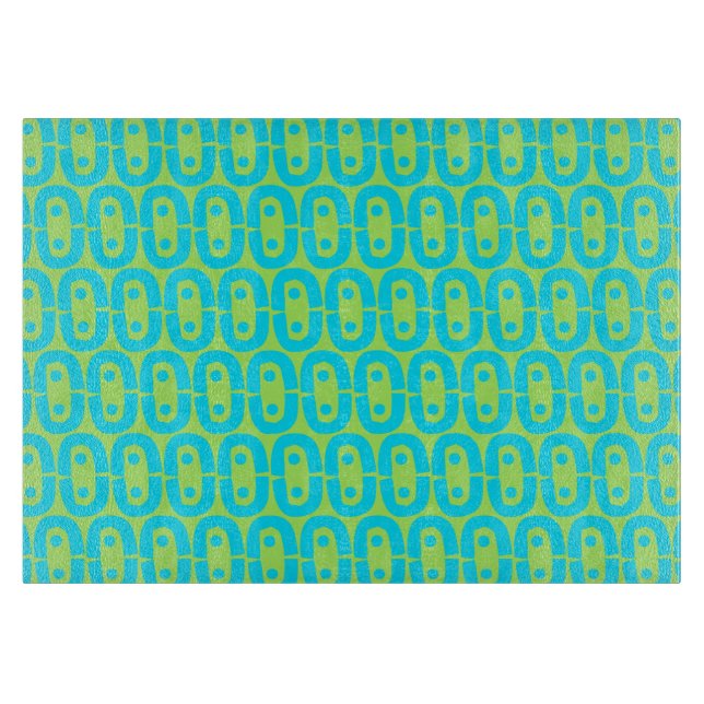 modern colourful pattern cutting board (Front)
