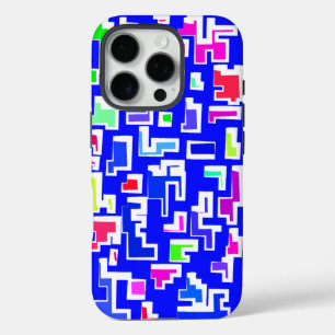 Modern Colourful Pattern Design iPhone 16 Pro Case
