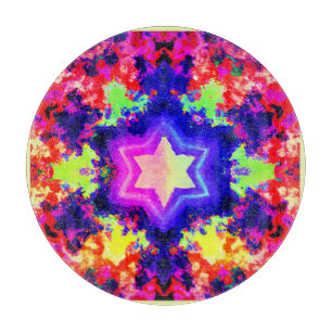 Modern Colourful Pattern Design Cutting Board