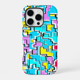 Modern Colourful Pattern Design iPhone 16 Pro Case