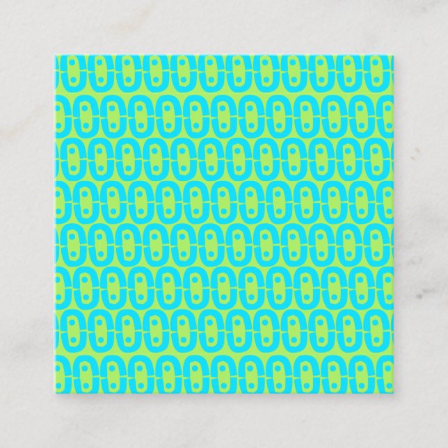 modern colourful pattern discount card (Front)