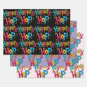 Modern Colourful Pattern Easter Wrapping Paper