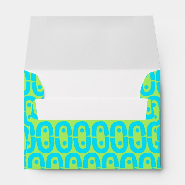 modern colourful pattern envelope (Back (Bottom))