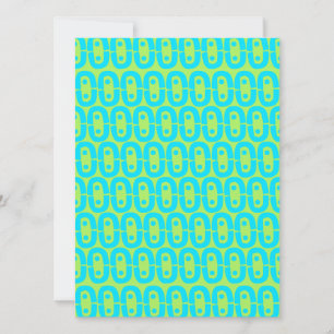 modern colourful pattern holiday card