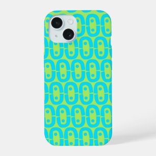 modern colourful pattern iPhone 15 case