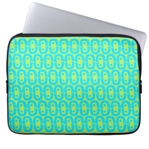 modern colourful pattern laptop sleeve