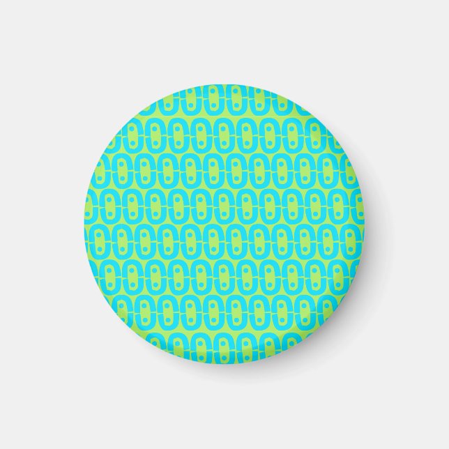 modern colourful pattern magnet (Front)