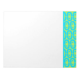 modern colourful pattern notepad