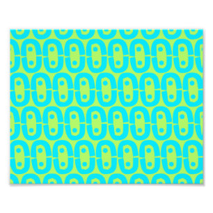 modern colourful pattern photo print