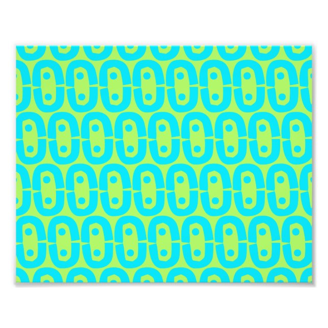 modern colourful pattern photo print (Front)