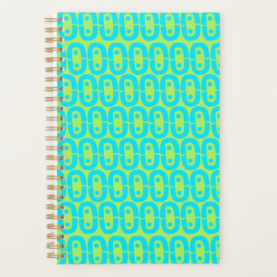modern colourful pattern planner