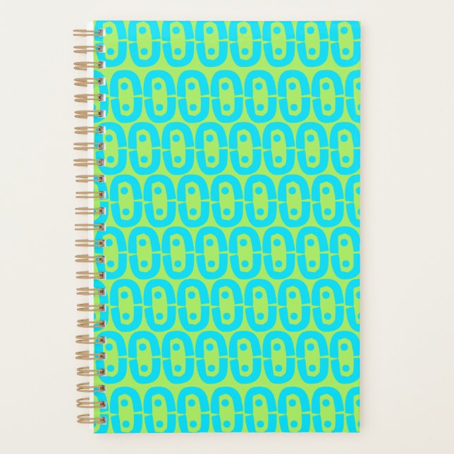 modern colourful pattern planner (Front)
