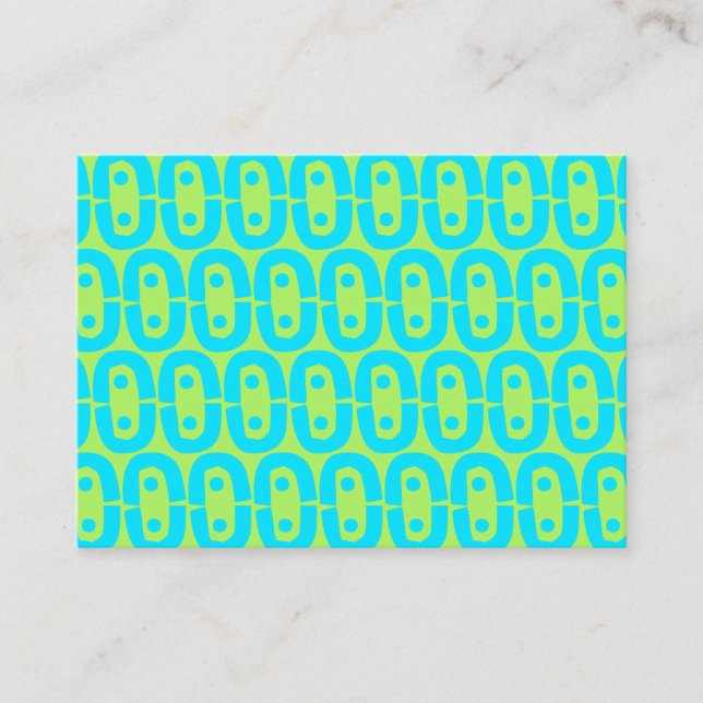 modern colourful pattern referral card (Front)