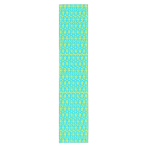 modern colourful pattern short table runner