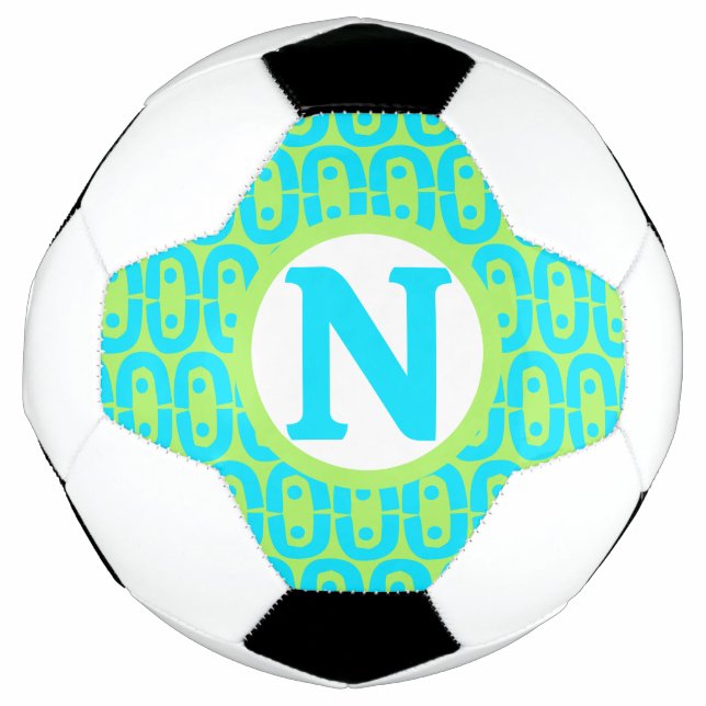 modern colourful pattern soccer ball (Front)