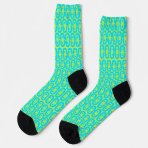 modern colourful pattern socks