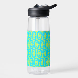 modern colourful pattern water bottle